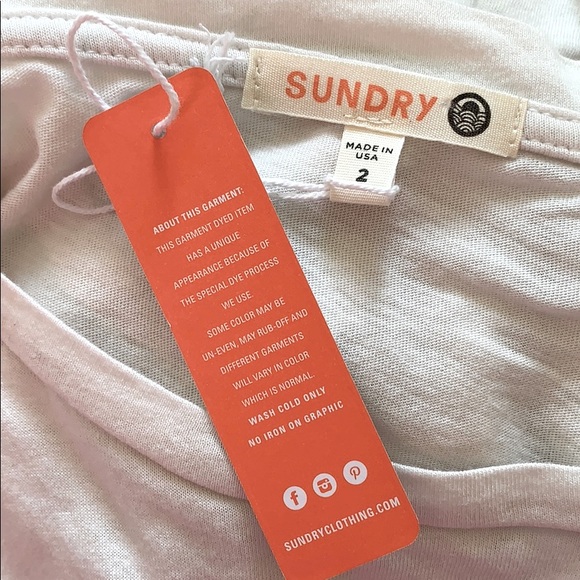 // SUNDRY ‘Love Life’ Boyfriend Tee // - Picture 5 of 7